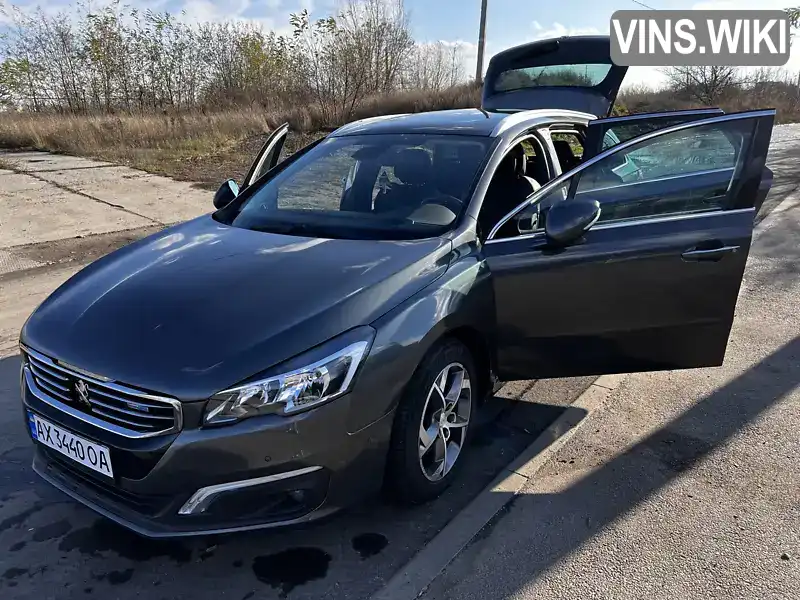 Універсал Peugeot 508 2015 2 л. Автомат обл. Харківська, Харків - Фото 1/21