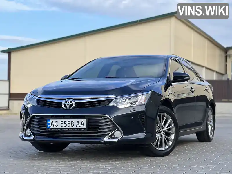 Седан Toyota Camry 2016 2.5 л. Автомат обл. Волинська, Рожище - Фото 1/14