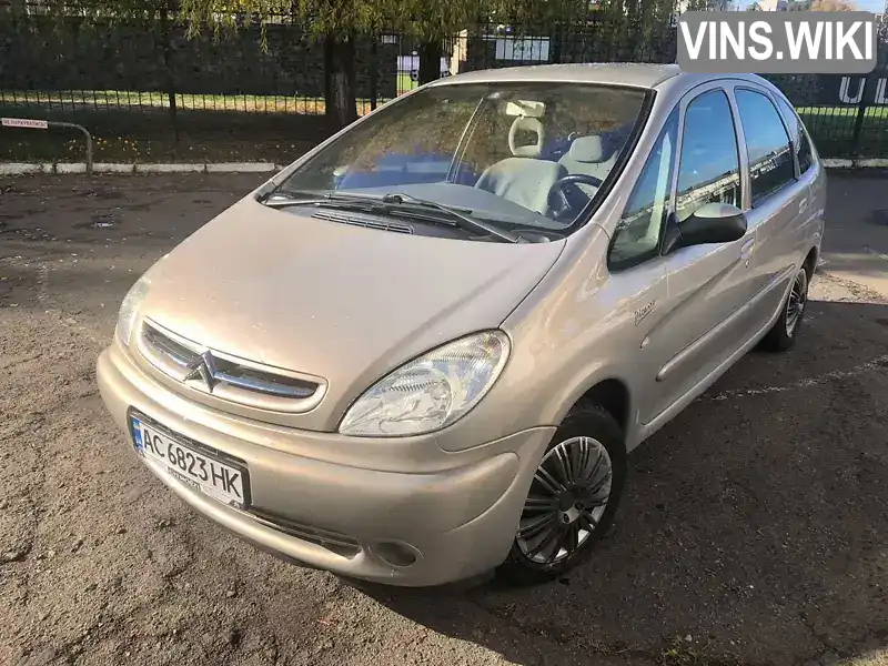 Минивэн Citroen Xsara Picasso 2003 1.7 л. Ручная / Механика обл. Волынская, Луцк - Фото 1/10