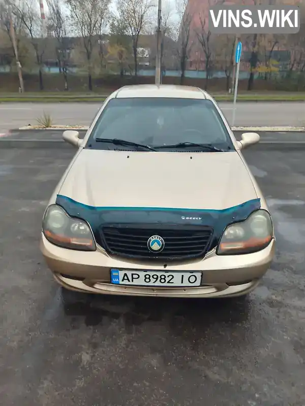 Седан Geely CK-2 2008 1.5 л. Ручная / Механика обл. Запорожская, Запорожье - Фото 1/9