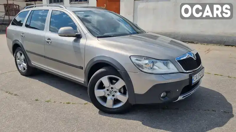 Универсал Skoda Octavia Scout 2012 1.8 л. Ручная / Механика обл. Черкасская, Чернобай - Фото 1/16