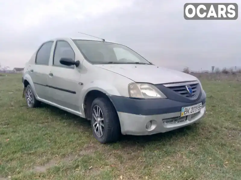 Седан Dacia Logan 2006 1.39 л. Ручна / Механіка обл. Рівненська, Рівне - Фото 1/10