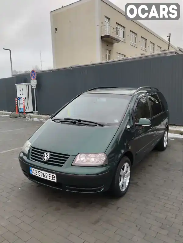 Минивэн Volkswagen Sharan 2001 1.98 л. обл. Винницкая, Винница - Фото 1/21