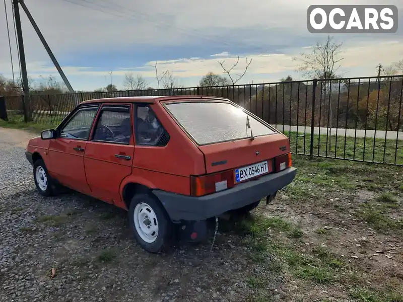 Хетчбек ВАЗ / Lada 2109 1990 1.5 л. Ручна / Механіка обл. Хмельницька, Нетішин - Фото 1/4