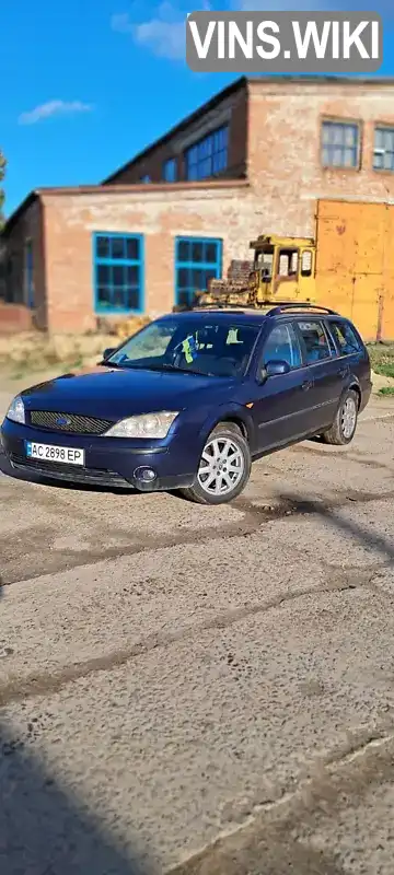 Универсал Ford Mondeo 2001 1.99 л. Ручная / Механика обл. Волынская, Владимир - Фото 1/14