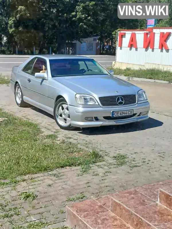 Купе Mercedes-Benz CL-Class 1995 5 л. Автомат обл. Чернівецька, Чернівці - Фото 1/21