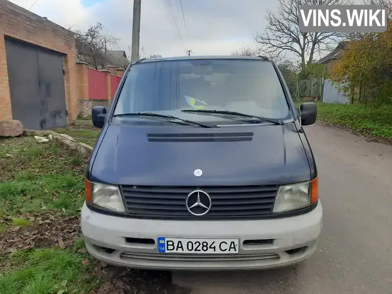 Мінівен Mercedes-Benz Vito 1997 2.3 л. Ручна / Механіка обл. Кіровоградська, Кропивницький (Кіровоград) - Фото 1/12