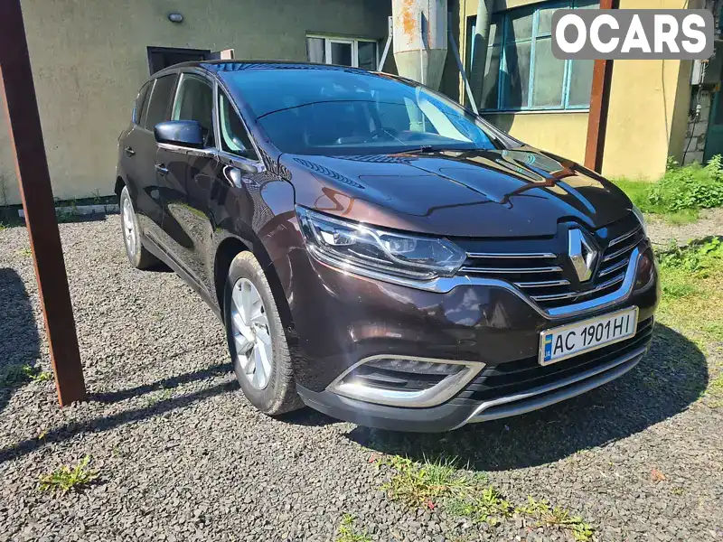 Минивэн Renault Espace 2015 1.6 л. Робот обл. Волынская, Луцк - Фото 1/20