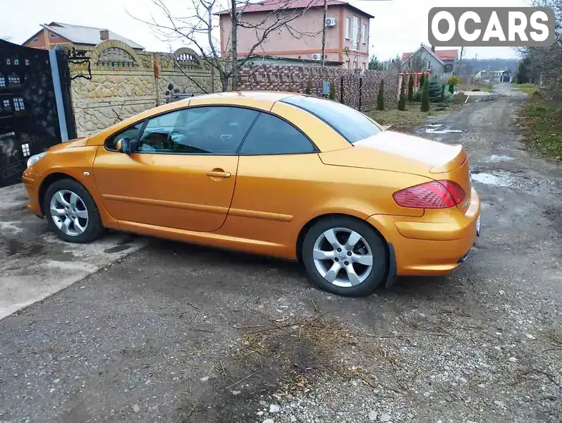 Кабріолет Peugeot 307 2006 2 л. Автомат обл. Донецька, Покровськ (Красноармійськ) - Фото 1/17