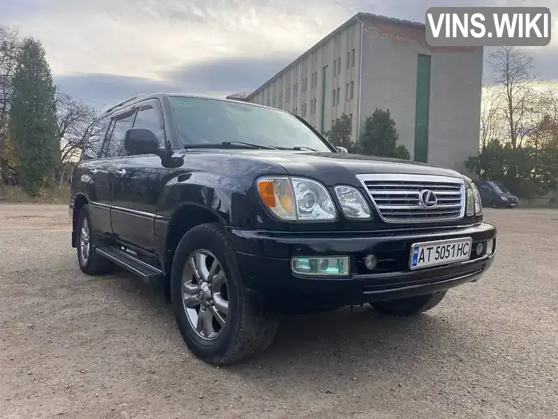 Внедорожник / Кроссовер Lexus LX 2004 4.7 л. Автомат обл. Ивано-Франковская, Коломыя - Фото 1/17