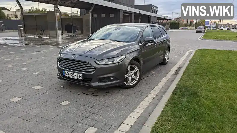 WF0FXXWPCFHD82229 Ford Mondeo 2017 Универсал 2 л. Фото 1