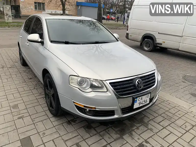 Седан Volkswagen Passat 2008 2 л. Автомат обл. Черкасская, Черкассы - Фото 1/19