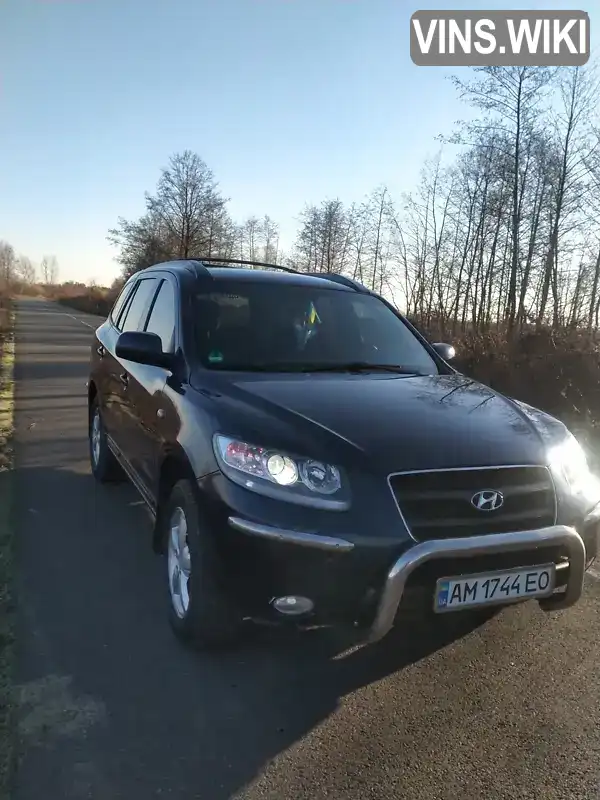 Внедорожник / Кроссовер Hyundai Santa FE 2008 2.2 л. Автомат обл. Житомирская, Овруч - Фото 1/13