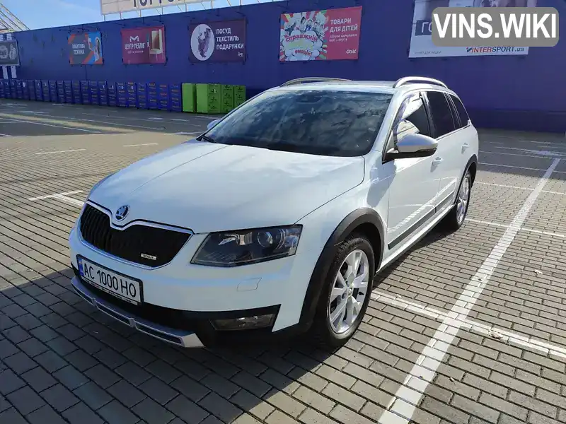 Универсал Skoda Octavia Scout 2015 1.97 л. Автомат обл. Волынская, Нововолынск - Фото 1/21