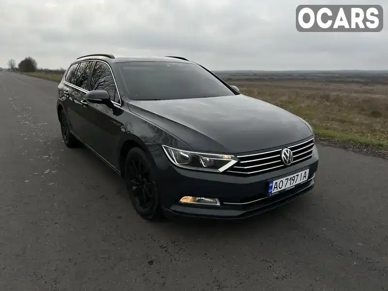 Универсал Volkswagen Passat 2015 2 л. Ручная / Механика обл. Закарпатская, Мукачево - Фото 1/21