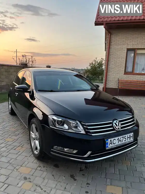 Седан Volkswagen Passat 2011 1.97 л. Робот обл. Волынская, Камень-Каширский - Фото 1/18