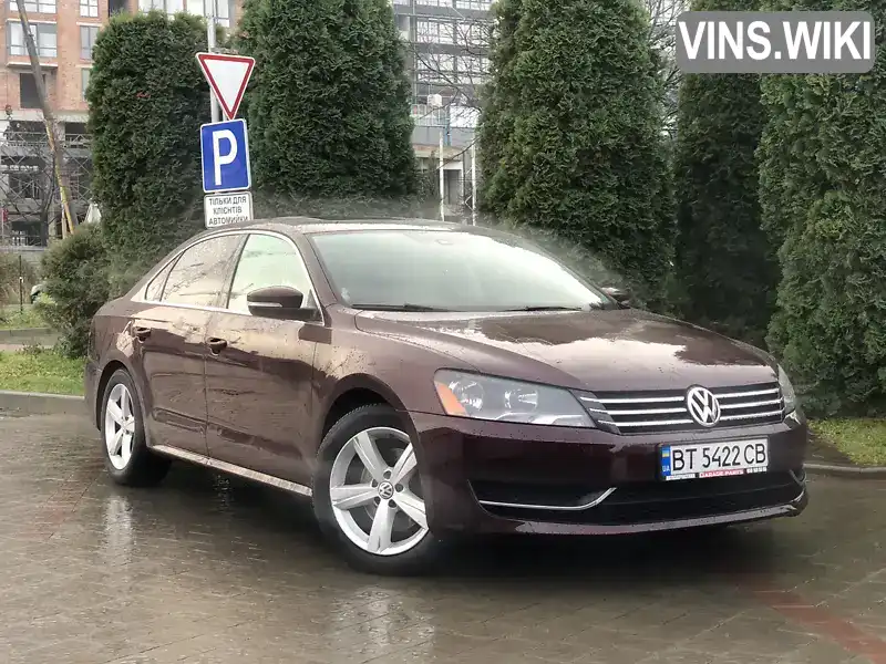 Седан Volkswagen Passat 2013 2.5 л. Автомат обл. Ивано-Франковская, Ивано-Франковск - Фото 1/21