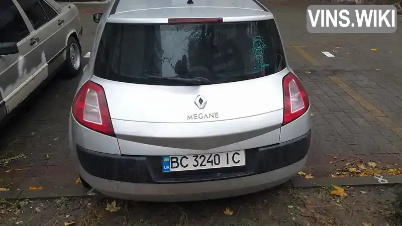 VF1BM1R0H34957551 Renault Megane 2005 Хетчбек 1.6 л. Фото 1