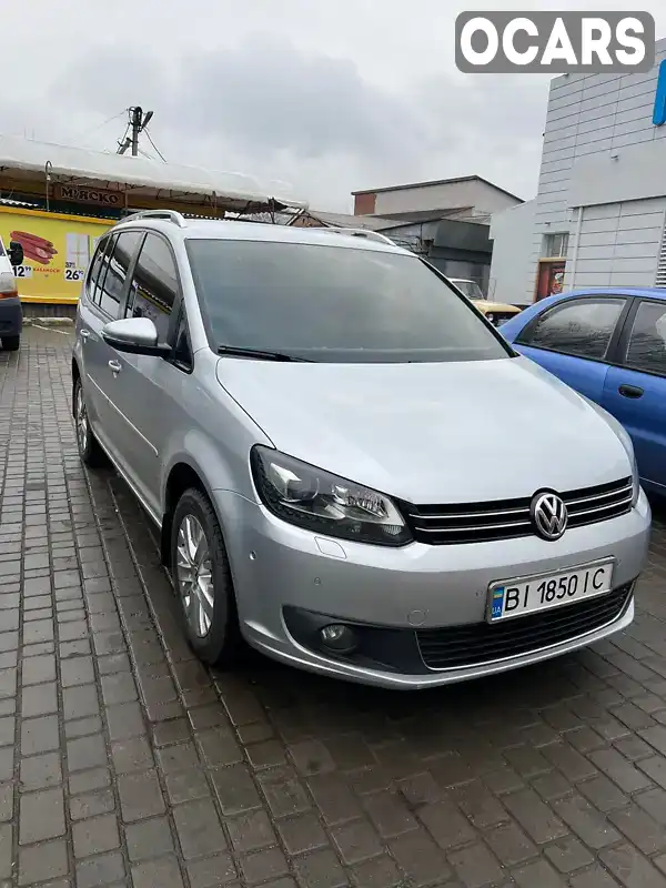 Микровэн Volkswagen Touran 2014 1.97 л. Автомат обл. Полтавская, Лубны - Фото 1/21