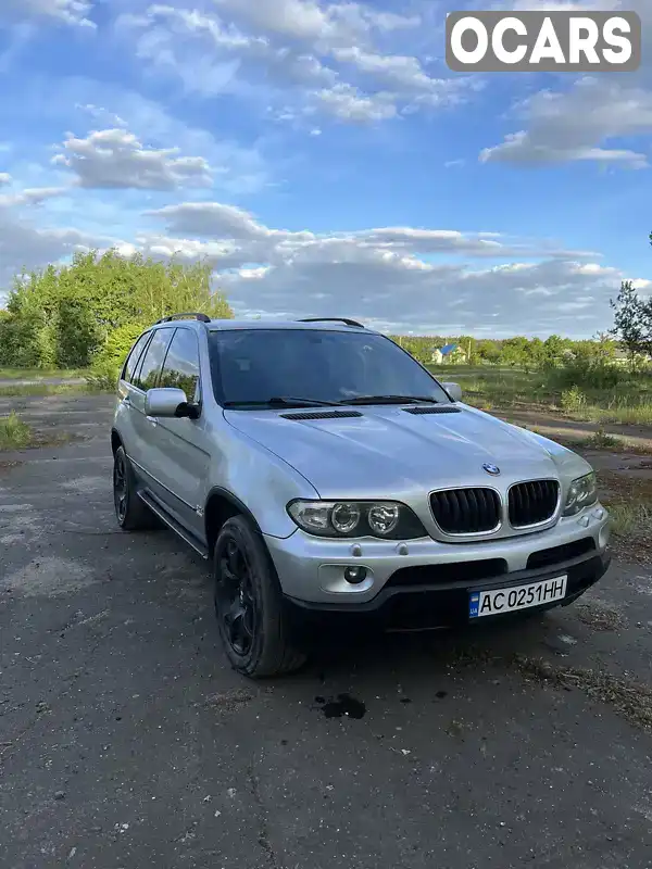 Позашляховик / Кросовер BMW X5 2004 2.99 л. Автомат обл. Волинська, Іваничі - Фото 1/21