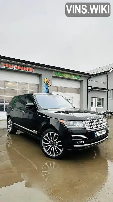 Позашляховик / Кросовер Land Rover Range Rover 2016 5 л. Автомат обл. Київська, Київ - Фото 1/21