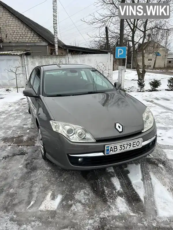 Лифтбек Renault Laguna 2009 1.5 л. Ручная / Механика обл. Винницкая, Калиновка - Фото 1/15