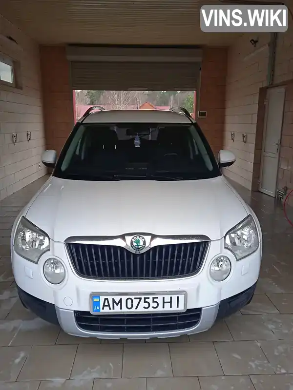 Позашляховик / Кросовер Skoda Yeti 2012 1.97 л. Ручна / Механіка обл. Житомирська, Олевськ - Фото 1/21