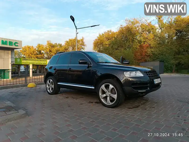 Внедорожник / Кроссовер Volkswagen Touareg 2003 3.19 л. Автомат обл. Запорожская, Запорожье - Фото 1/21