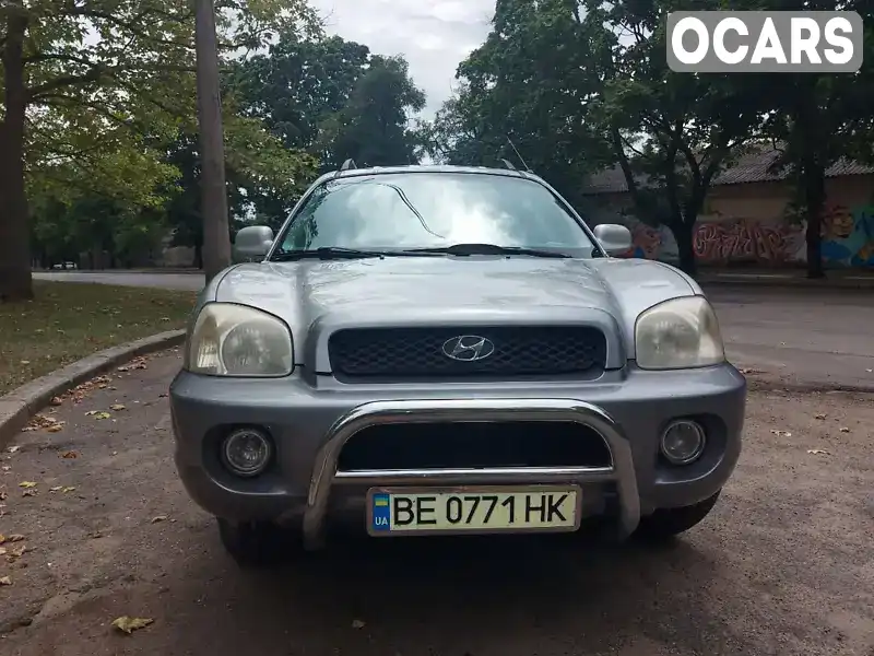 Позашляховик / Кросовер Hyundai Santa FE 2003 2.35 л. Ручна / Механіка обл. Миколаївська, Миколаїв - Фото 1/14