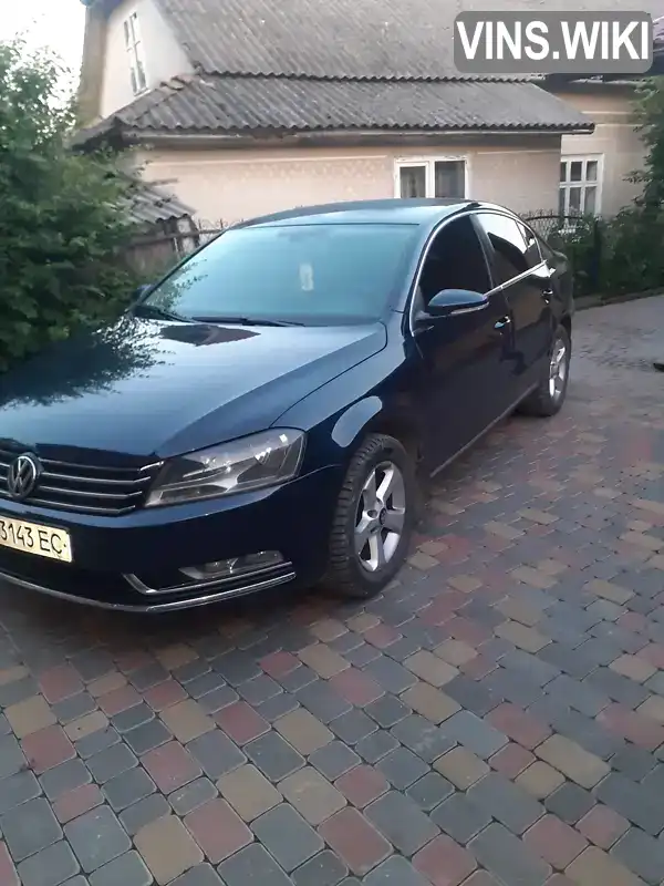 Седан Volkswagen Passat 2011 1.97 л. Ручная / Механика обл. Тернопольская, Залещики - Фото 1/11