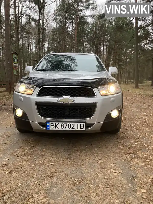 Позашляховик / Кросовер Chevrolet Captiva 2012 2.23 л. Автомат обл. Рівненська, Рівне - Фото 1/17