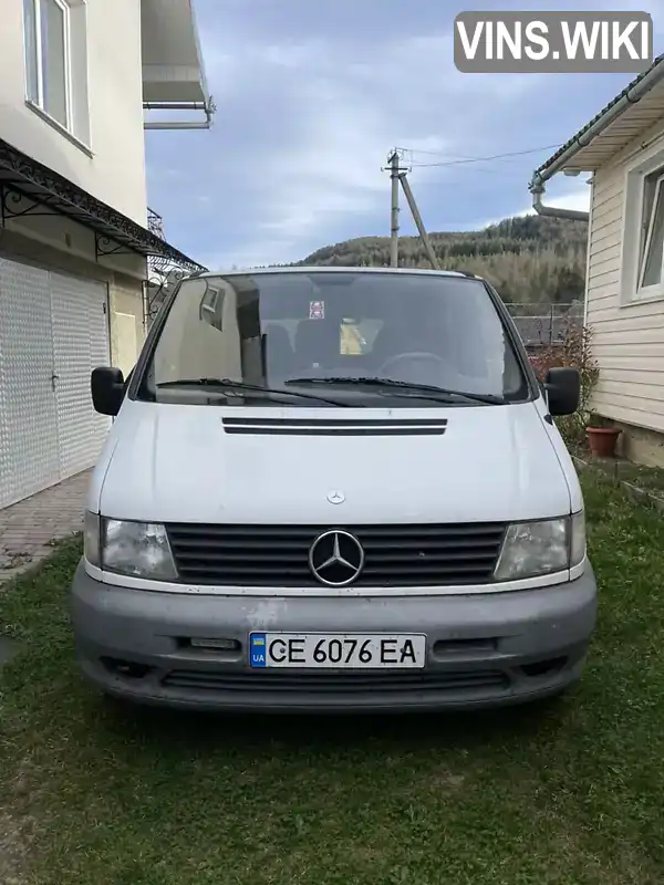 Минивэн Mercedes-Benz Vito 2003 2.1 л. Ручная / Механика обл. Ивано-Франковская, Богородчаны - Фото 1/10