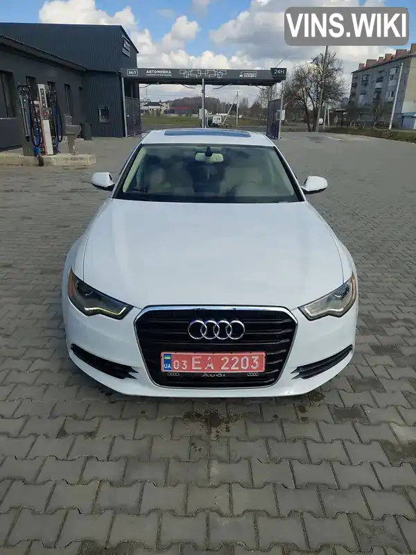 Седан Audi A6 2013 2 л. Автомат обл. Волинська, Ковель - Фото 1/20