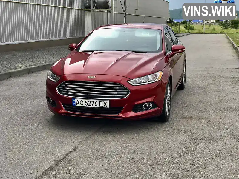 Седан Ford Fusion 2014 2 л. Автомат обл. Закарпатська, Тячів - Фото 1/21