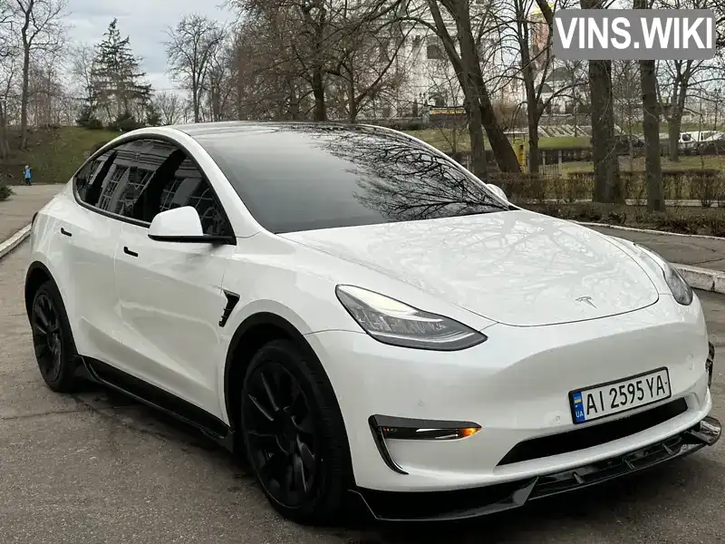 Внедорожник / Кроссовер Tesla Model Y 2022 null_content л. Автомат обл. Киевская, Белая Церковь - Фото 1/21