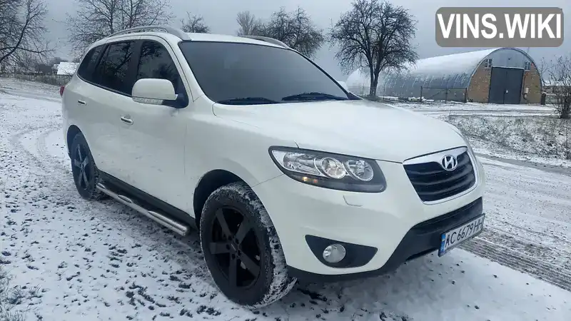 Позашляховик / Кросовер Hyundai Santa FE 2010 2.2 л. Автомат обл. Волинська, Нововолинськ - Фото 1/15