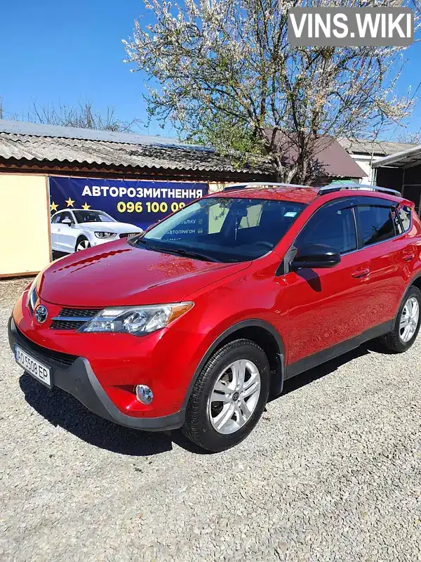 Позашляховик / Кросовер Toyota RAV4 2014 2.49 л. Автомат обл. Закарпатська, Ужгород - Фото 1/6