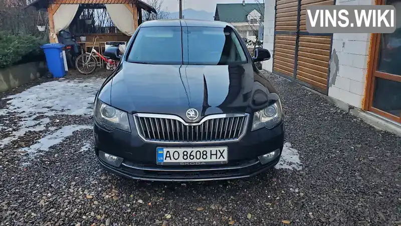 TMBAE73T3E9031363 Skoda Superb 2013 Лифтбек 1.97 л. Фото 2