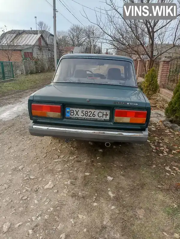 Седан ВАЗ / Lada 2107 2006 1.6 л. Ручна / Механіка обл. Хмельницька, Хмельницький - Фото 1/8