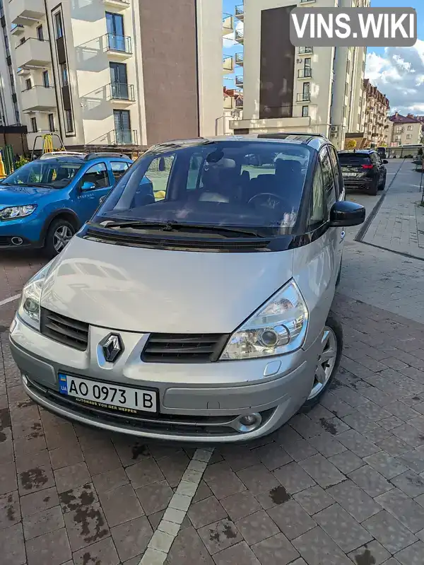 Мінівен Renault Espace 2010 null_content л. Ручна / Механіка обл. Закарпатська, Ужгород - Фото 1/21