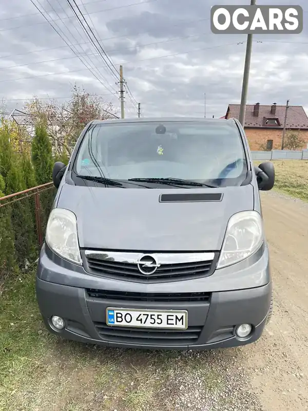 Мінівен Opel Vivaro 2011 2.46 л. Робот обл. Тернопільська, Тернопіль - Фото 1/21