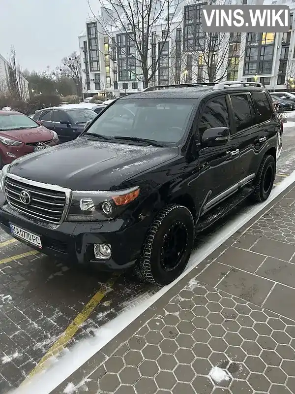 Позашляховик / Кросовер Toyota Land Cruiser 2014 4.5 л. Автомат обл. Київська, Київ - Фото 1/21