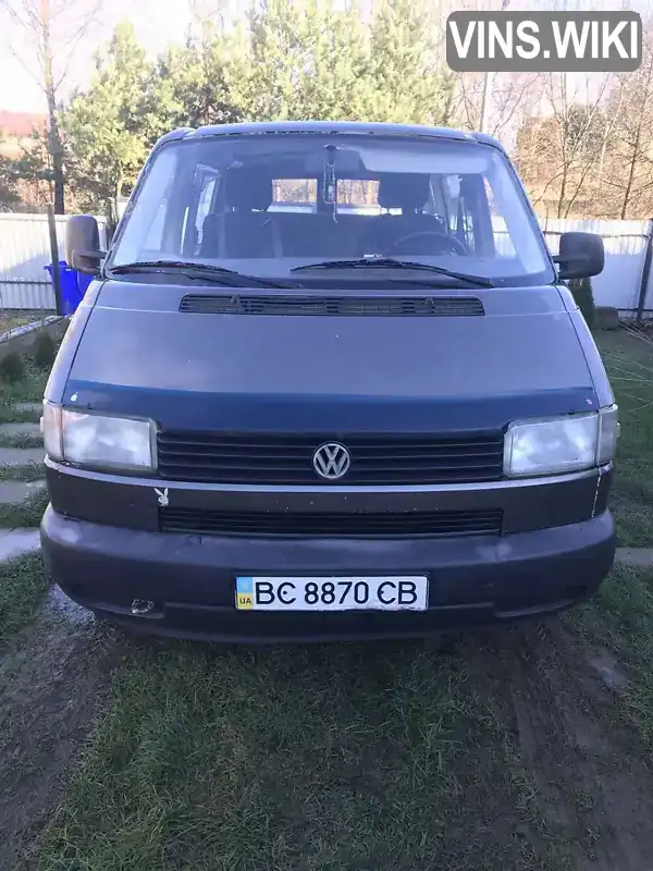 Мінівен Volkswagen Transporter 1997 1.9 л. Ручна / Механіка обл. Львівська, Львів - Фото 1/9