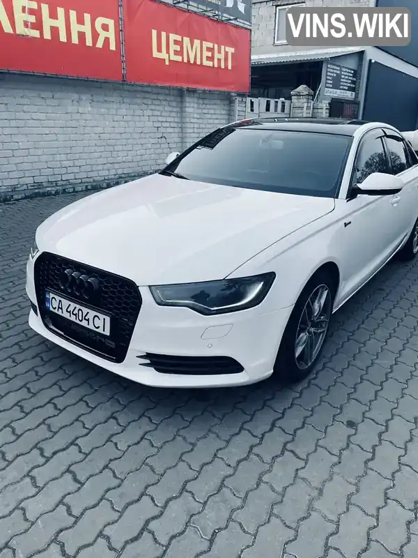 Седан Audi A6 2013 3 л. Автомат обл. Черкасская, Черкассы - Фото 1/21