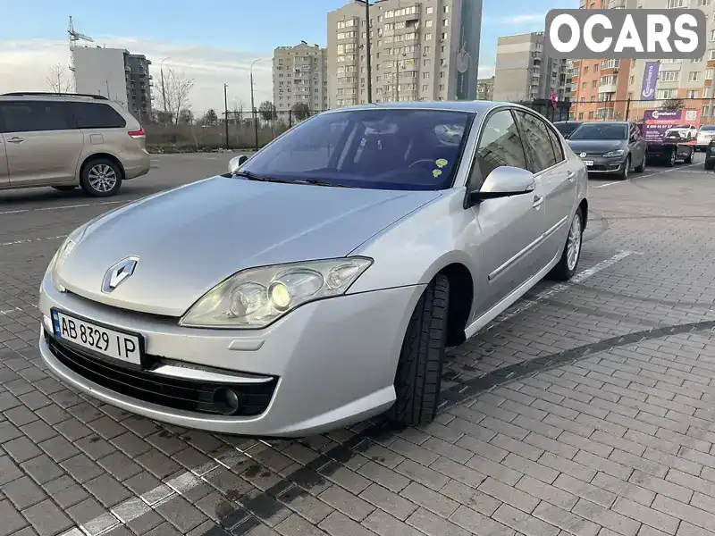 Ліфтбек Renault Laguna 2007 2 л. Ручна / Механіка обл. Київська, Вишневе - Фото 1/18