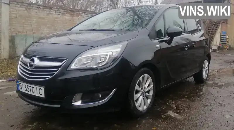 Микровэн Opel Meriva 2014 1.36 л. Ручная / Механика обл. Полтавская, Полтава - Фото 1/21