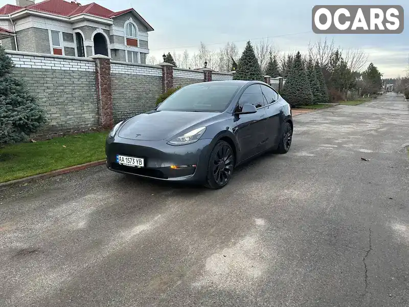 Позашляховик / Кросовер Tesla Model Y 2022 null_content л. Автомат обл. Київська, Київ - Фото 1/21