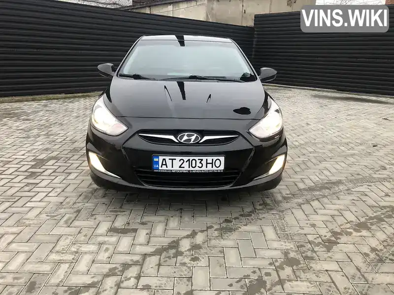 Седан Hyundai Accent 2012 1.4 л. Ручна / Механіка обл. Івано-Франківська, Івано-Франківськ - Фото 1/13