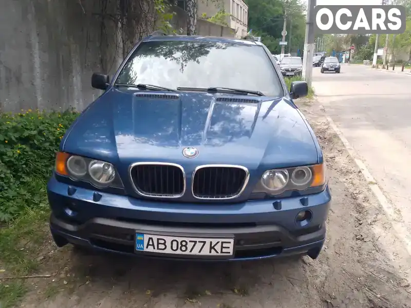 Позашляховик / Кросовер BMW X5 2001 3 л. Автомат обл. Вінницька, Вінниця - Фото 1/20