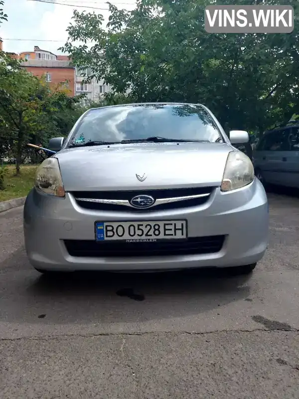 Хетчбек Subaru Justy 2009 1 л. Ручна / Механіка обл. Хмельницька, Хмельницький - Фото 1/11